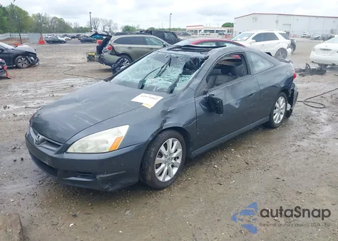 2007 Honda Accord 3.0 Ex from USA, damaged, VIN 1HGCM82687A005339